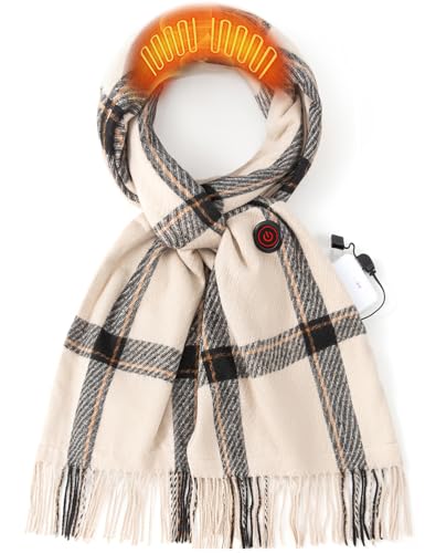 EN'DA professional Heated Scarf for Women and Men 3 Levels Temperatures