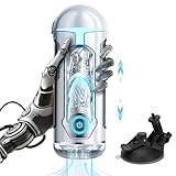 Pussycats Pocket Male Self Masterburbatar 10X Sucking & Vibrate with Suction Cup, 2026 Newly Masterebastorfor Men Hands Free Blow Job Machine for Man Adult Tools Silent Underwear OPQ4 (Extra Large)