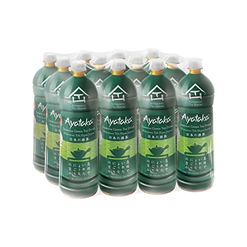 Authentic Tea House Ayataka No Sugar Japanese Green Tea Case 12 x 1.5l