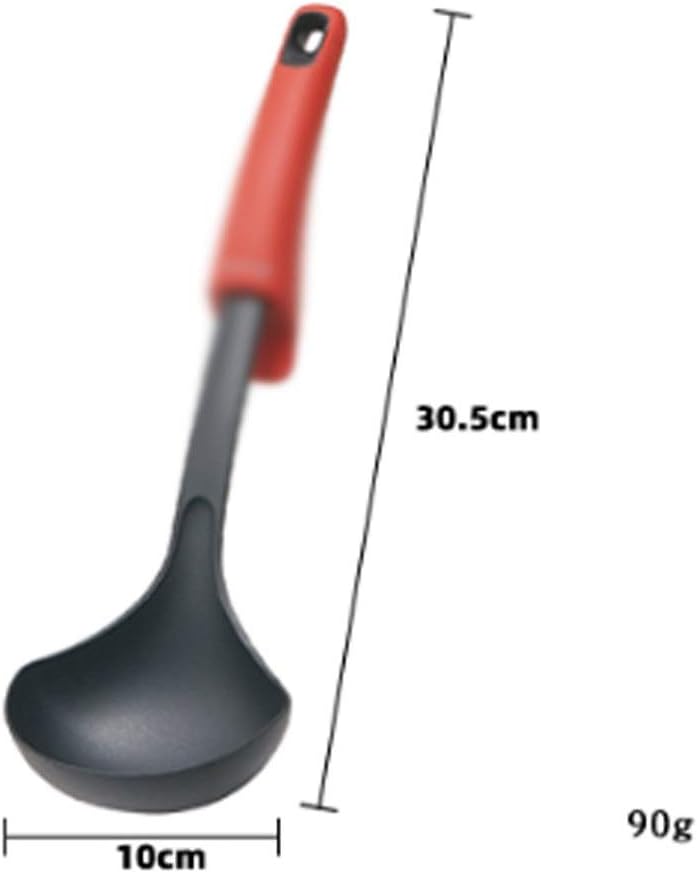 Silicone Soup Spoon Long Handle Large Household High Temperature Resistant Kitchen Nonstick Special
