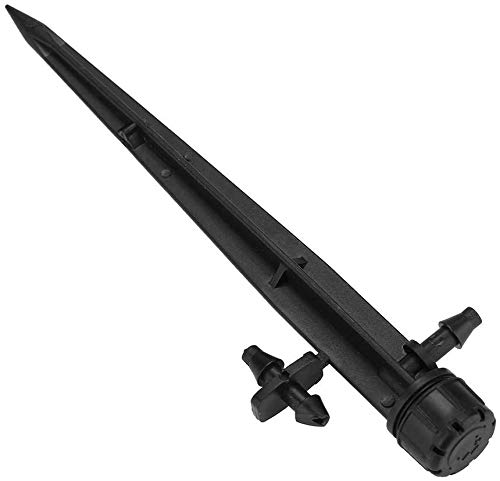 点滴ノズル 灌漑用ドリッパー スプリンクラー 8穴 ドリップチューブ ドリップシステム 灌漑ドリッパー 4mm/ 7mm 園芸給水 ガーデニング 芝生 庭園 温室 散水用具 50本