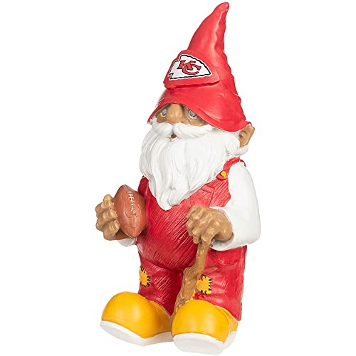 Image of NFL Resin 11.5 inch Team Logo Outdoor Garden Statue Gnome