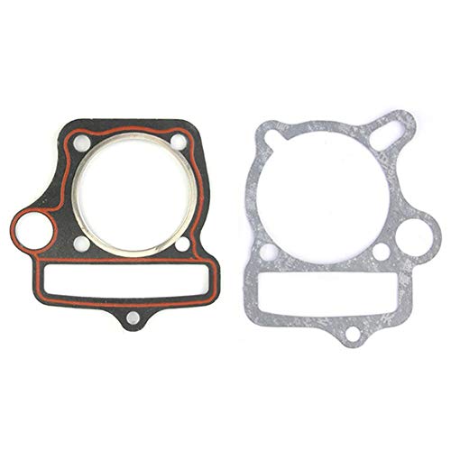 Image of Engine Parts,125cc 54mm Engine Parts Piston Set Rings Gaskets Fit for ATV Go Kart Bike