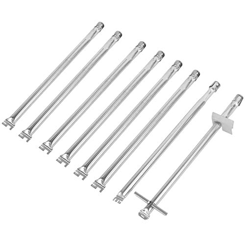 67558 Grill Burner Tube Kit for Weber Summit 660 Summit 670 Grills, Stainless Steel, 8 Pack