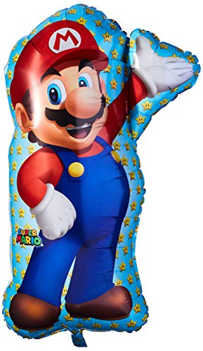 Anagram Mario Bros. Foil Balloon, 33