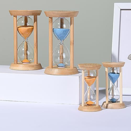 Reloj de arena naranja de 10 minutos miniatura 7