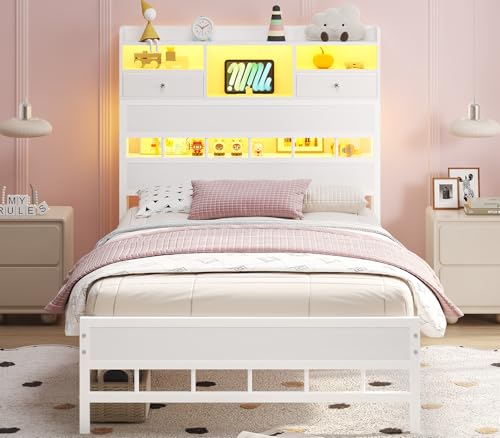 BTHFST Twin Frame with 5 Shelves