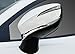 Beautost Fit For Mazda CX-3 2016 2017 2018 2019 2020 2021 Rear view Mirror Cover Molding Trims Chrome (Lower)
