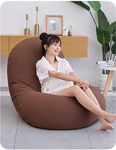 dtkmkj Großer Sitzsack Lazy Sofa Tatami Stuhl Schlafzimmer Balkon Wohnzimmer Waschbar Lunch Chair 135×75cm, Baumwolle… – Bild 8