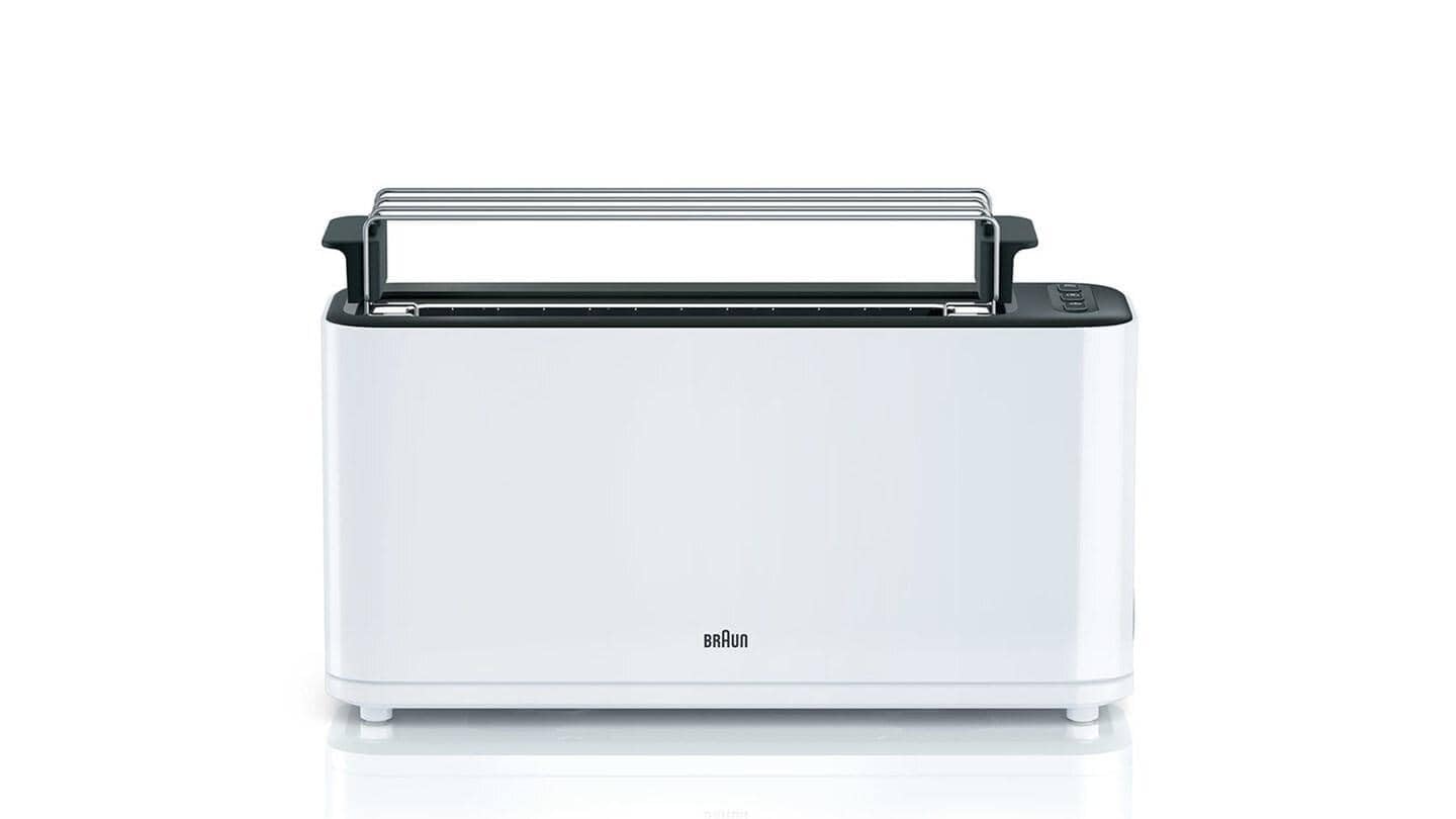 Braun HT 3110 WH Toaster, Weiß