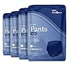 Amazon Basic Care Men’s Pants Plus Large, 28 Count (4 Packs of 7), Blue