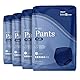 Amazon Basic Care Men’s Pants Plus Large – 4 Packungen à 7 Stück (28 Pants), Blau