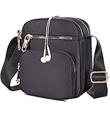 Small Crossbody Purse for Women, Cellphone Purse Crossbody,Mini Travel Nylon Shoulder Bag Multi...