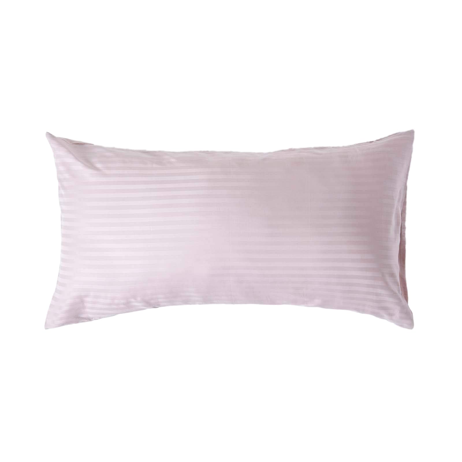 Homescapes Unisex Dusty Pink Egyptian Cotton Ultrasoft Housewife Pillowcase 330 Tc, King Size In