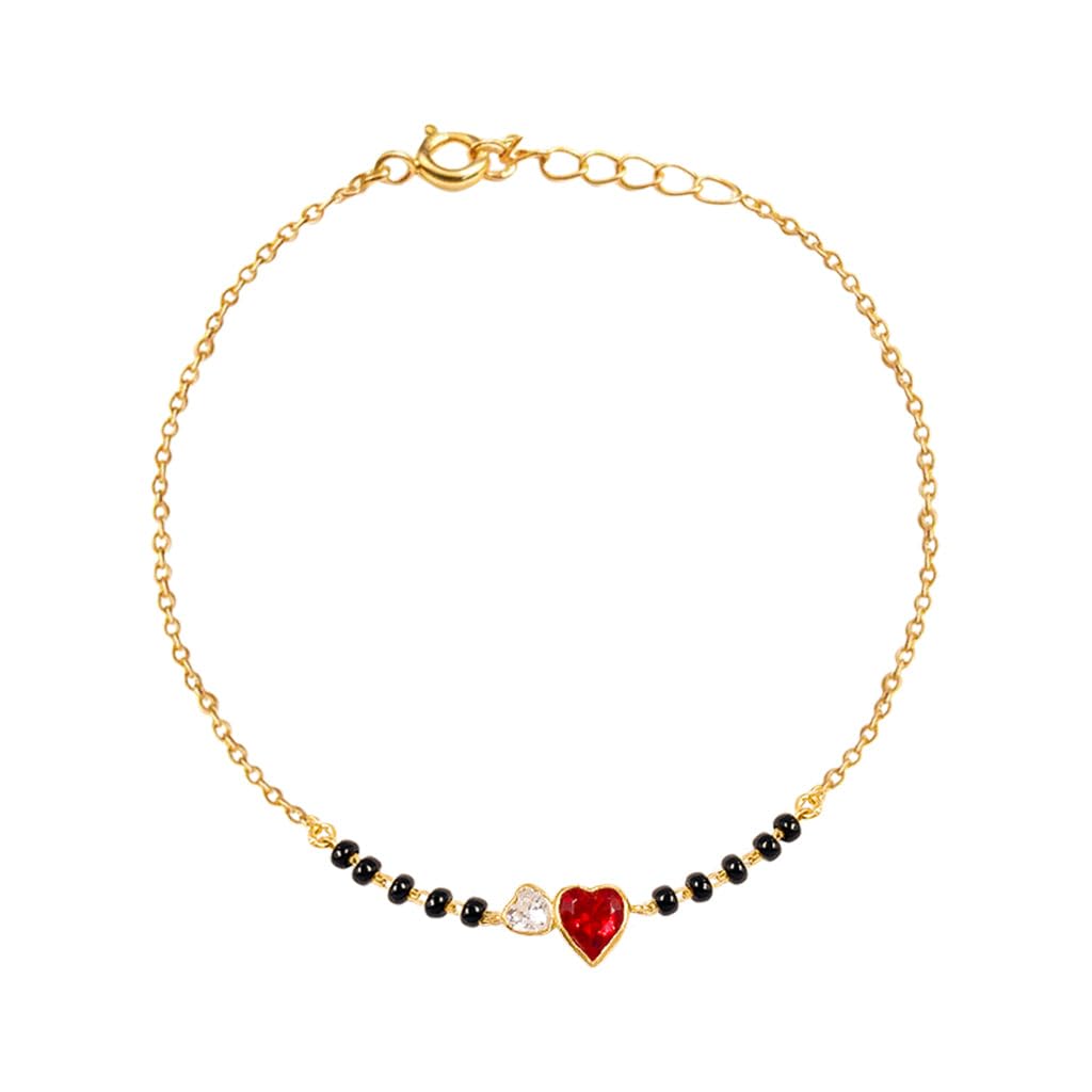 Soulmate Heart Mangalsutra Bracelet , Unniyarcha 92.5 for Women Pure Silver 925,Sterling Silver Jewellery with Certificate of Authenticity & 925 bracelet for Women Silver. Valentine Gift for Her Girlfriend Wife Women & Girls | With Certificate of Authenticity and 925 Stamp | 6 Months Warranty*-image-37