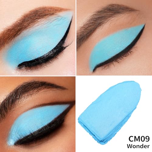 Oulac Matte Eye Shadow Blue, CM09 Wonder, 6 g (Pack of 1) - Image 3