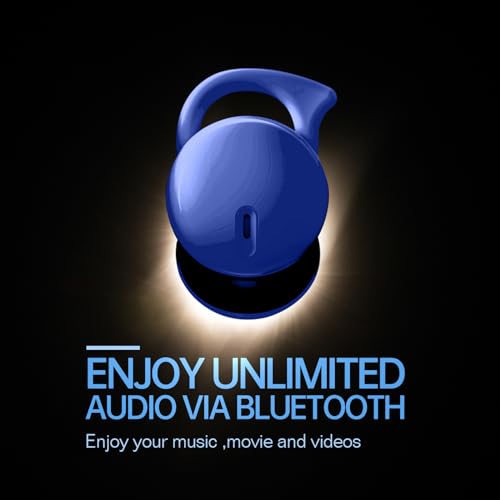 Image of Invisible Sleep Headphones,Sleep Earbuds for Side Sleepers,Small Comfortable Fit Noise Blocking Sleeping Ear Buds,Bluetooth 5.3 Wireless Earbuds, in-Ear Ear Buds for Sleeping, Working (Blue)
