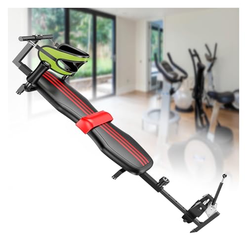 Banco estirador de espalda para descompresión lumbar, equipo de fitness resistente con capacidad de 150 kg para aliviar el dolor y recuperación después del entrenamiento