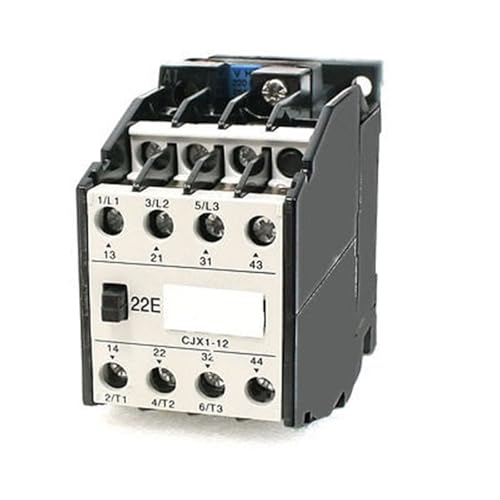 Contactor de CA CJX1-12/22 para motor con bobina de 220V trifásico