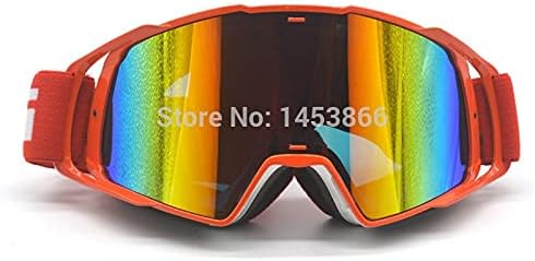 ZMMWDE Occhiali da Moto Moto Enduro off-Road Occhiali Antivento Occhiali da  Sole Occhiali da Sole Lenti, per Ciclismo Sci Occhiali Militari Cornice  Rossa Bianca : Amazon.it: Auto e Moto