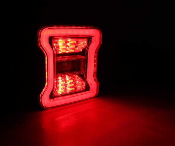 jkラングラー LEDテールランプ JEEP JK ラングラー LED バーチカル テールライト アクリル 縦
