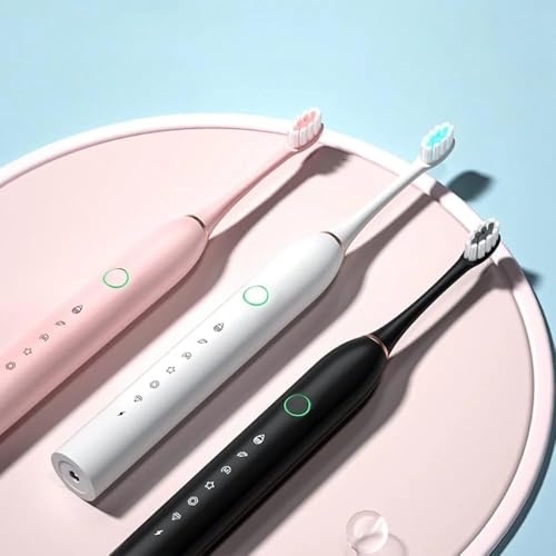 Image of Electric Toothbrush for Men Woman Adults sonic with 6 Modes, 4 Brush Heads, 60-Day Battery Backup, Rechargeable & IPX7 Waterproof Automatic Power Best Electrical Tooth Brush (Multi-Color)
