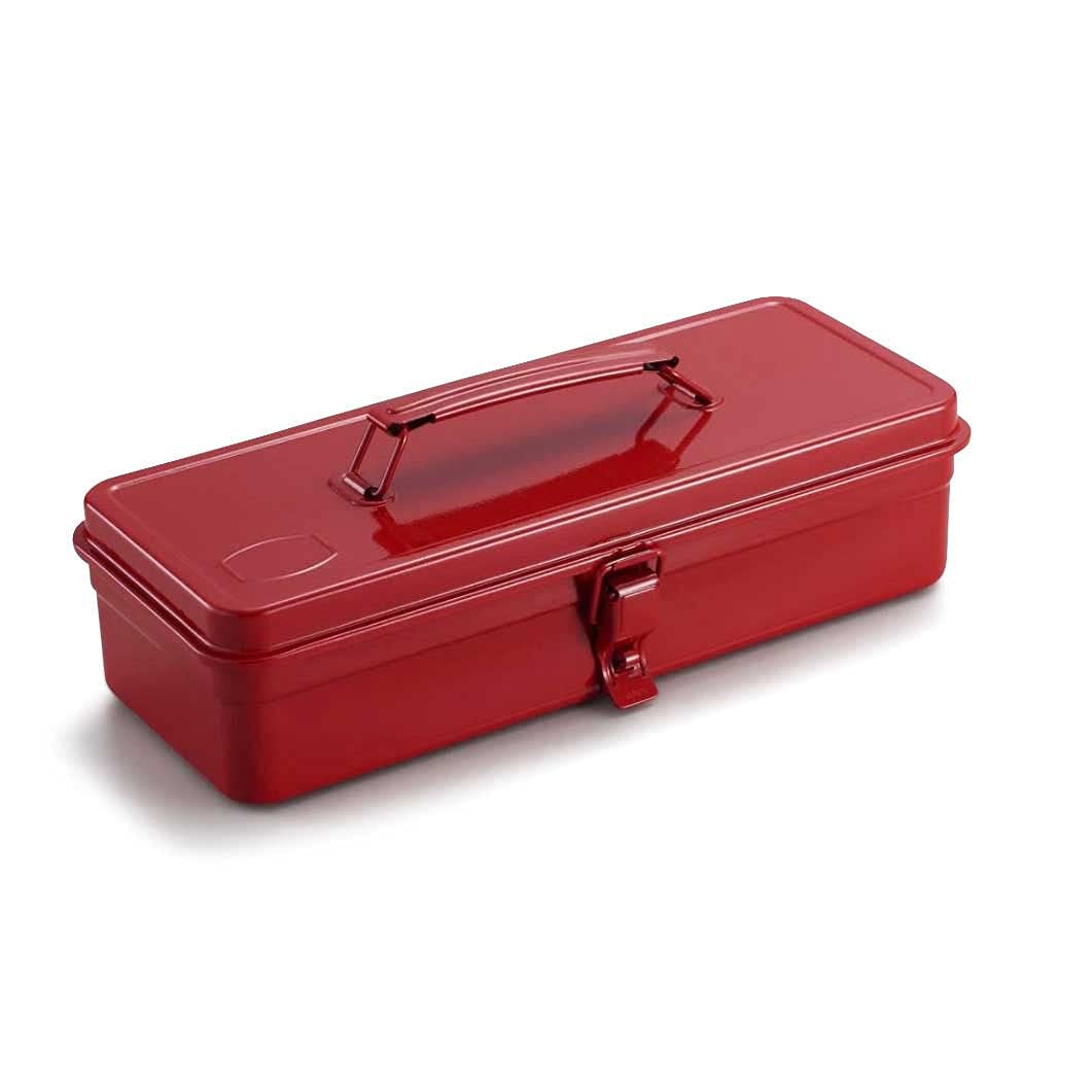 TOYO T-320R - Caja de herramientas para cajuela de color, serie en forma de T, color rojo