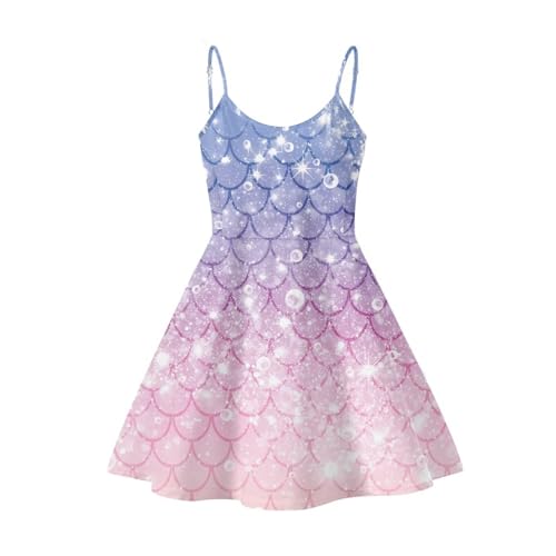 Image of Coloranimal Women's Summer Sleeveless Casual Swing Dresses with Loose Fit Beach Sundress