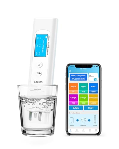 6-in-1 Smart Water Tester with APP Monitoring