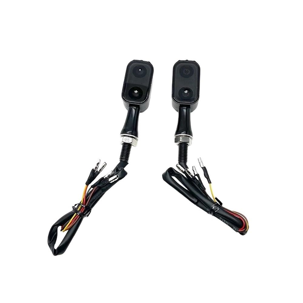 Indicatore direzione moto per moto 8 mm 2 LED 3 in 1, indicatori