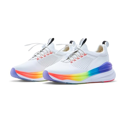 Image of clove Forte Shoes for Doctors & Nurses, Fluid Resistant, Easy to Clean, Slip Resistant, Comfortable for 12+ Hour Standing Shifts, Elastic & No-Tie Laces, Sneakers for Men & Women