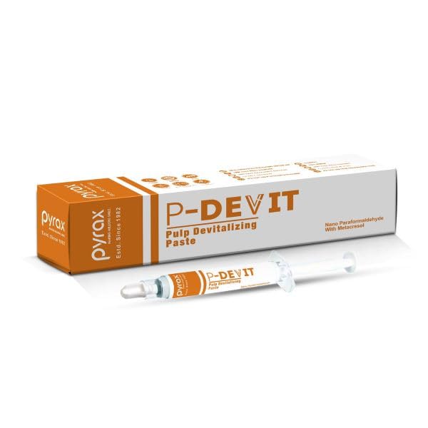 PYRAX Pulp Devitalizing Paste P-Devit (2 Syringes of 3 g)