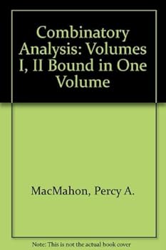 Hardcover Combinatory Analysis: Volumes I, II Bound in One Volume Book