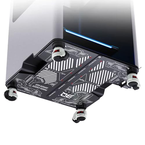 BIQU Panda �A���_�[�A�[�}�[ Bambu-Lab H2D H2S�p�A3D�v�����^�[�h���[�J�[�g 360°��]�z�C�[���t�� �ړ����ȒP�A�|�[�^�u���Ń��b�N�\�A�v�����^�[�{�g���v���e�N�^�[�A���o�[�u���[�L�t��