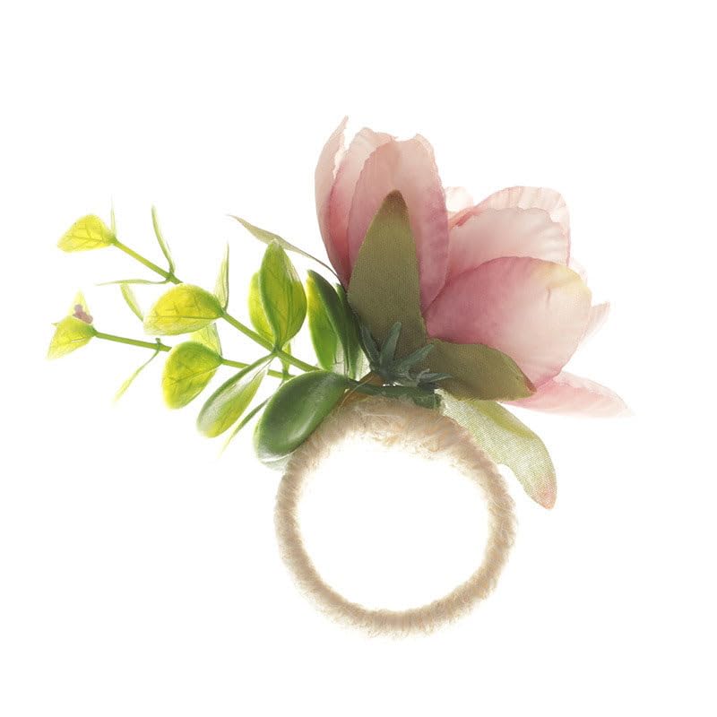 Anillos para servilletas con flores: viste tu mesa de cena de hotel o celebraciones familiares