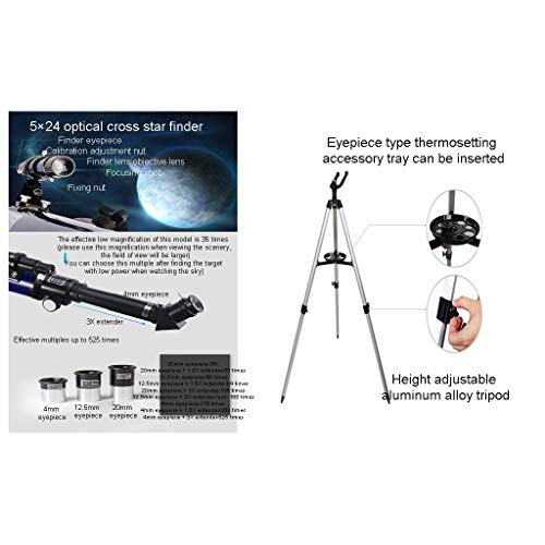 Telescopio portátil para niños y principiantes miniatura 7