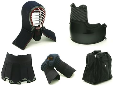 Ace Martial Arts Supply 5 mm Kendo Bogu Set + Free Bogu Bag (Large)