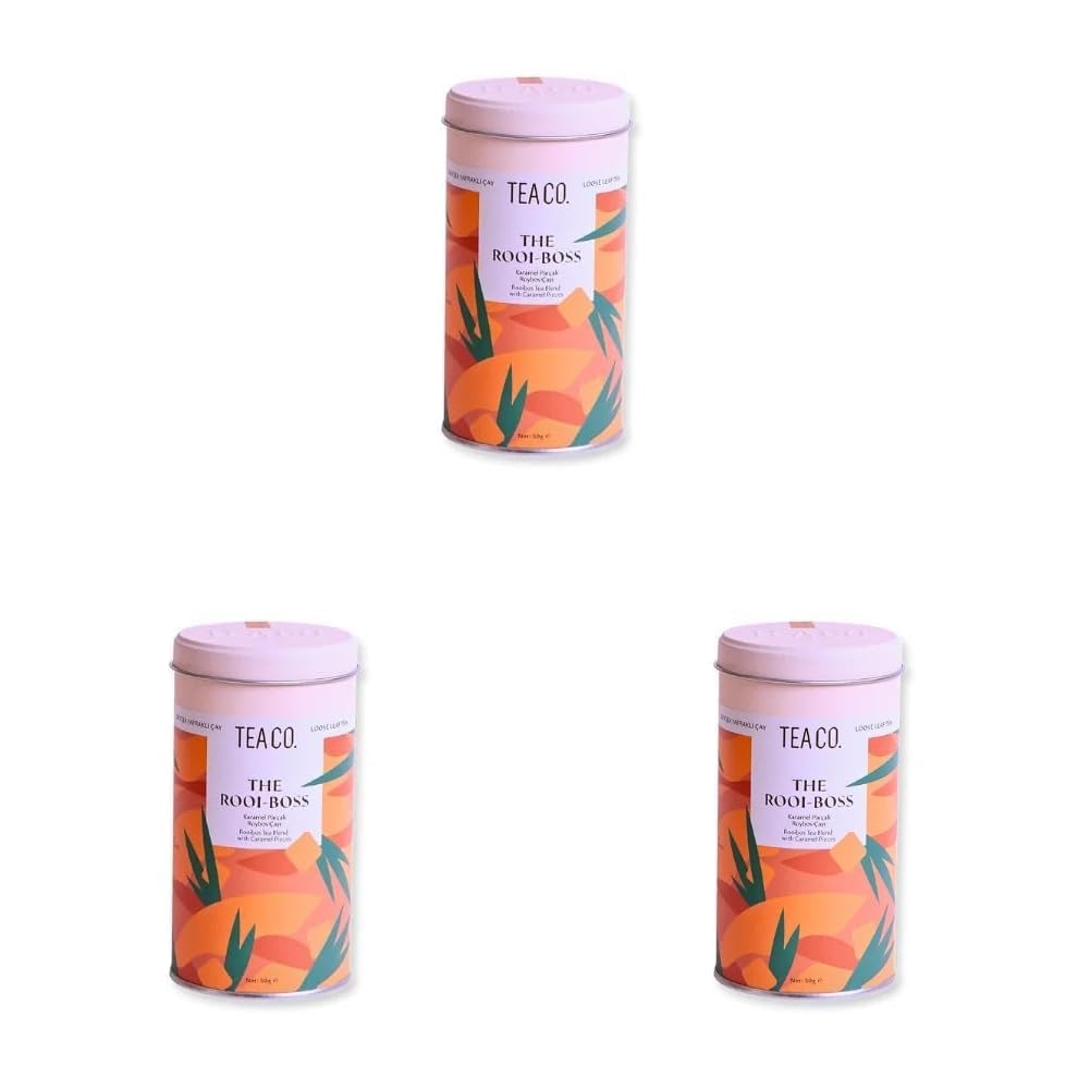 TEA CO. The Rooi Boss — Teneke Kutu 25 g (3 paketi)