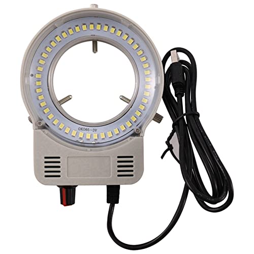Éclairage microscope 48 LED USB pour inspection industrielle de précision