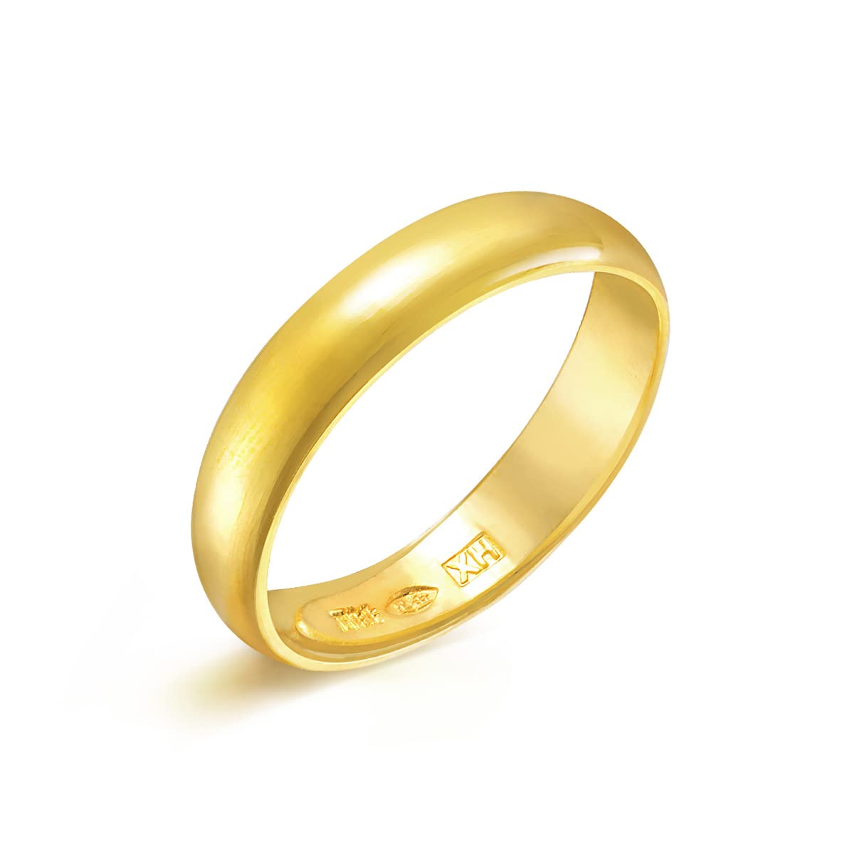 Chow Sang Sang 999.9 24K Solid Gold Price-by-Weight Gold Ring for Men 09141R | Size: Adjustable