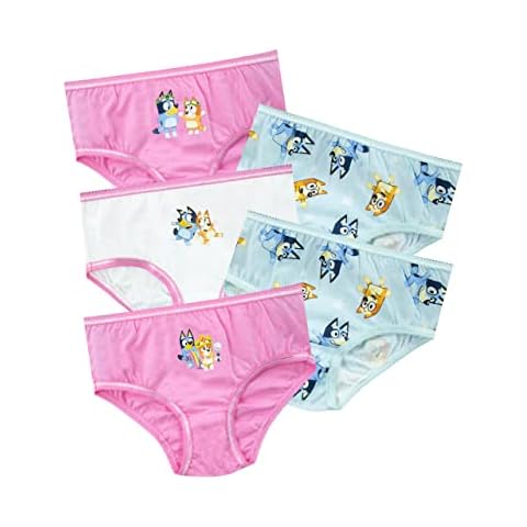 Bluey Girls Underwear 5 Pack Multicoloured 2-3 Years Cover