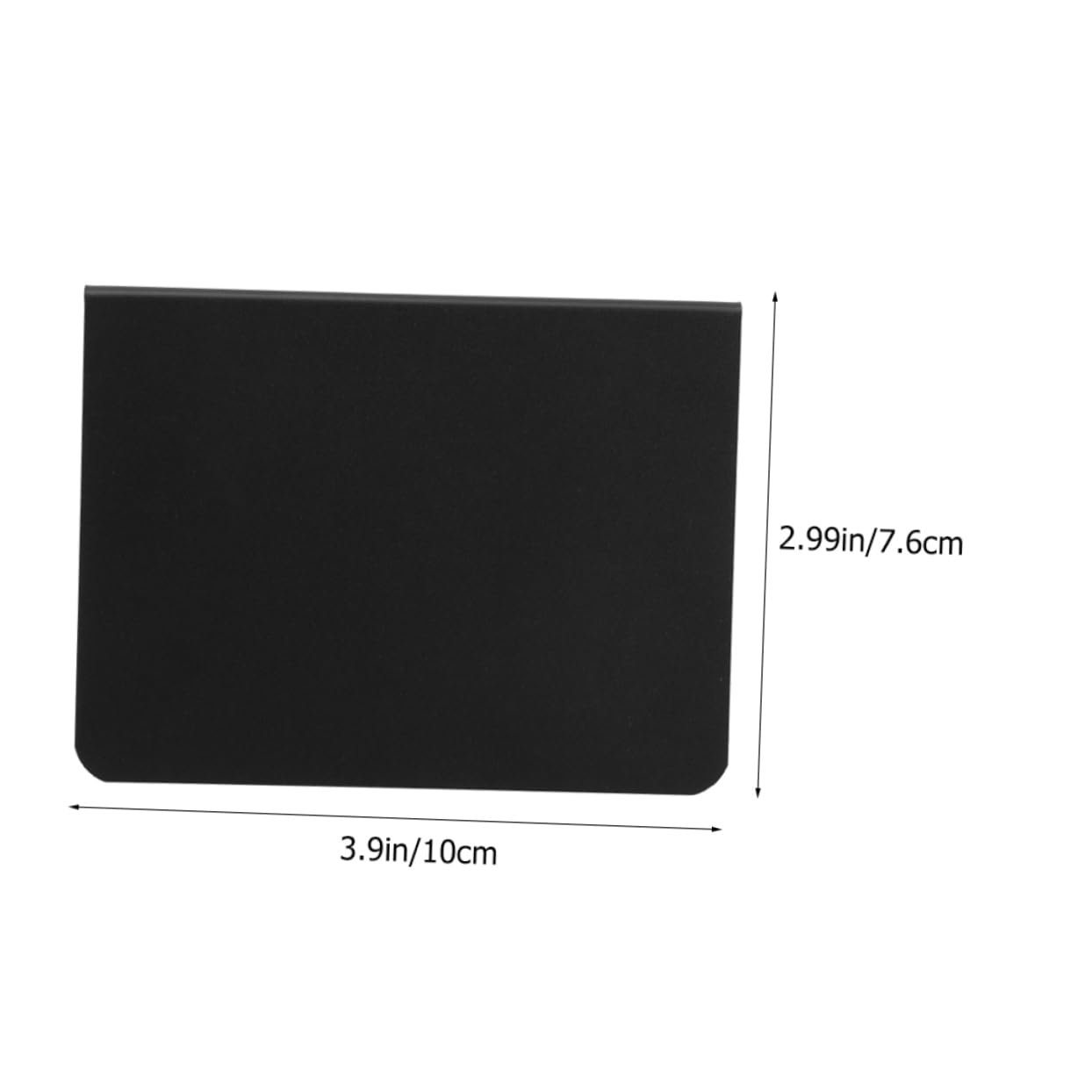 NAMOARLY 12pcs Rectangle Mini Chalkboard Signs Double-Side Memo Writing Pads for Party Table Decor