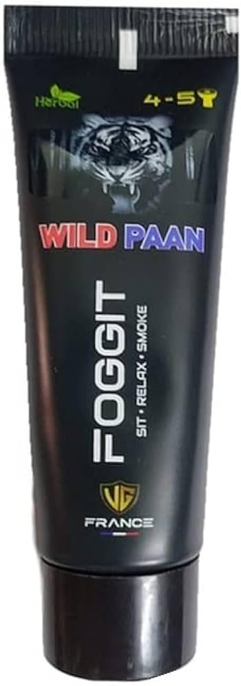 Herbal Cream Flavor Tube Wild Paan Hookah Flavor (50 g) (100% Tobacco and Nicotine Free)