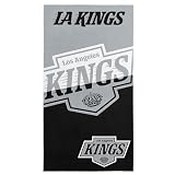 Northwest NHL Los Angeles Kings Microfiber Beach Towel, 30 x 60 Inches – Quick Dry, Sand Resistant, Lightweight, Highly Absorbent, Incisor Design
