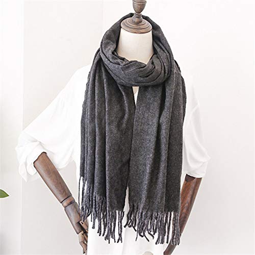 Femme foulard doux cadeau hivernal écharpe en fausse cachemire chaude et élégante