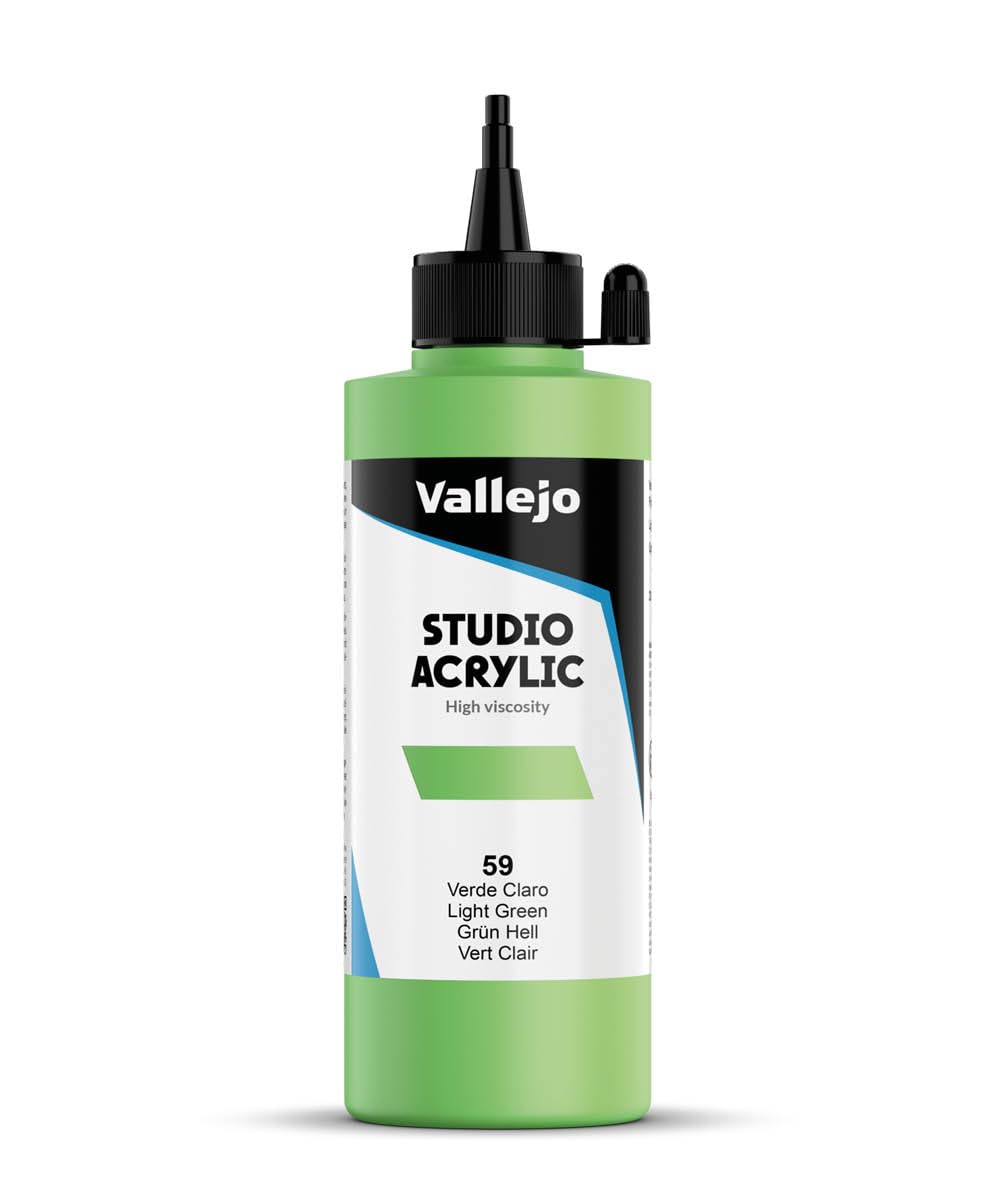 Vallejo Acrylic Studio 22059 Green Light (200ml)