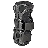Dainese Unisex – Erwachsene Hector Wristguard 13 Snowboard Handgelenkschutz, Schwarz/Carbon, L