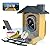 oddkont Bird Feeder with Camera - Smart Bird Cam with AI Identify BirdSpecies, Auto Record BirdVideo, Instant Notifications, 2K Video Live Stream Camera with Solar Panel for Birds Lover