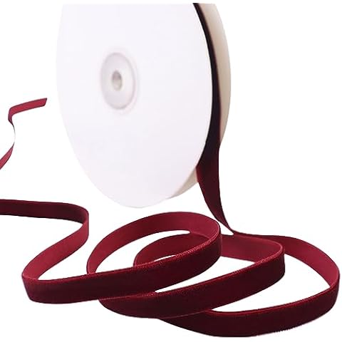 GXTIZAS 10 Yards Velvet Ribbon Cover