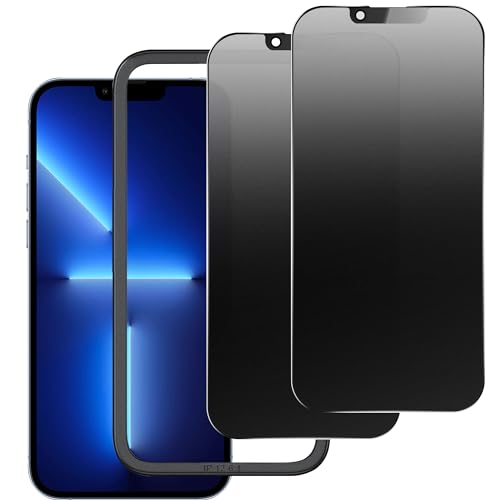 Anti-espion iPhone 14 Plus verre trempé mat pour protéger votre vie privée des regards indiscrets